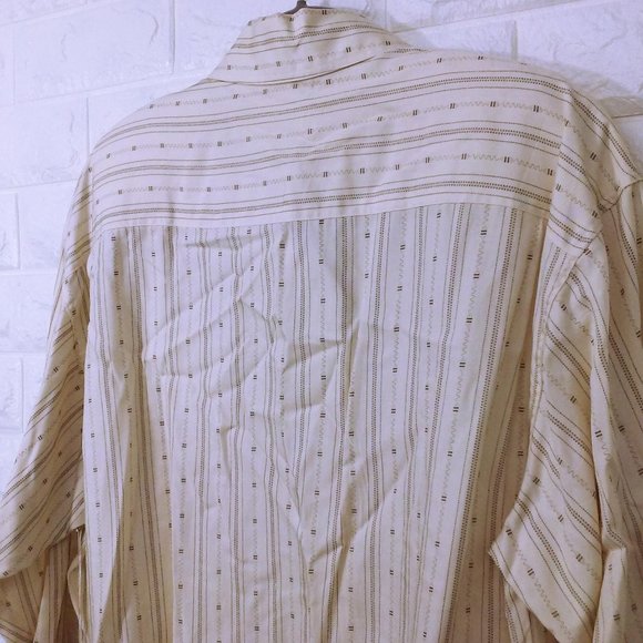 New Vintage 80s Double-Breasted Oversize Shirt - Picture 8 of 8